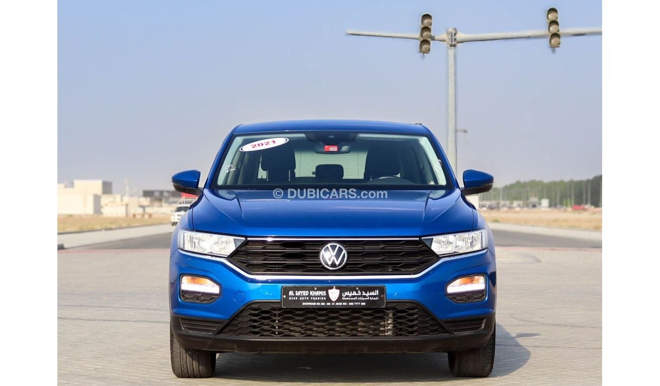 Volkswagen T ROC Volkswagen T-Roc 2021 GCC in excellent condition without accidents