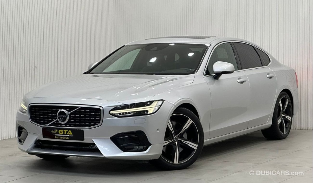 Volvo S90 R Design 2018 Volvo S90 T6 R-Design, Warranty, Full Volvo Service History, Full Options, GCC