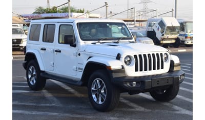 جيب رانجلر Jeep Wrangler Sahara. 2022 fuel petrol 2.0 L turbo charged 5 seats 5 doors