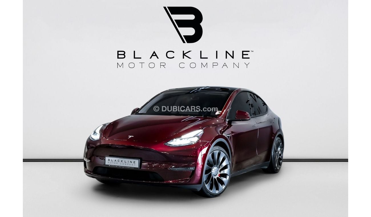 Tesla Model Y 2024 Tesla Model Y Performance, 2027 Tesla Warranty, 2031 Battery Warranty, Low KMs, GCC