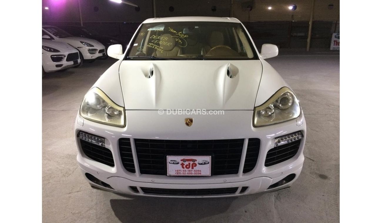 بورش كايان PORSCHE CAYENNE TURBO 4.8L 2008, TECHART KIT, WOOD INTERIOR PACKAGE AND MORE..