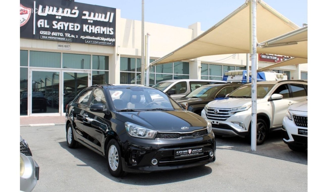 Kia Pegas MPI Top ACCIDENTS FREE - GCC -FULL OPTION - ENGINE 1400 CC - PERFECT CONDITION INSIDE OUT