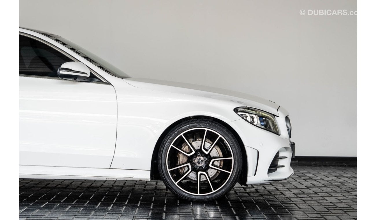 Mercedes-Benz C200 AMG Pack 2019 - MERCEDES BENZ C200 AMG LINE - GCC - FULL SERVICE HISTORY - 1 YEAR WARRANTY