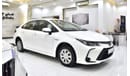 Toyota Corolla EXCELLENT DEAL for our Toyota Corolla Hybrid ( 2021 Model ) in White Color GCC Specs