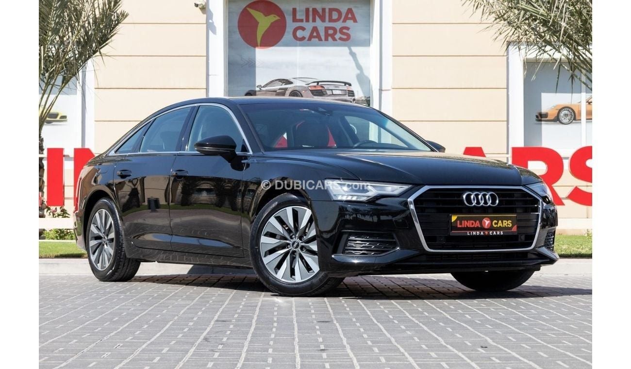 أودي A6 40 TFSI 2.0L Audi A6 40TFSI 2022 GCC under Warranty with Flexible Down-Payment.