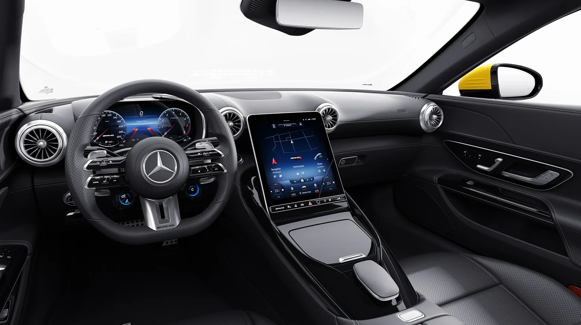 Mercedes-Benz SL 43 AMG interior - Cockpit