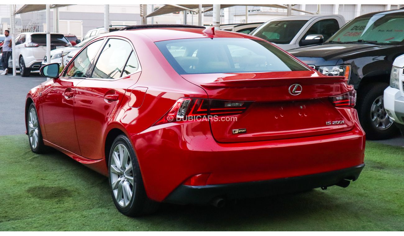 Lexus IS 200 Lexes IS200T MODEL 2016 Red Coulour Number One EXelent Condition