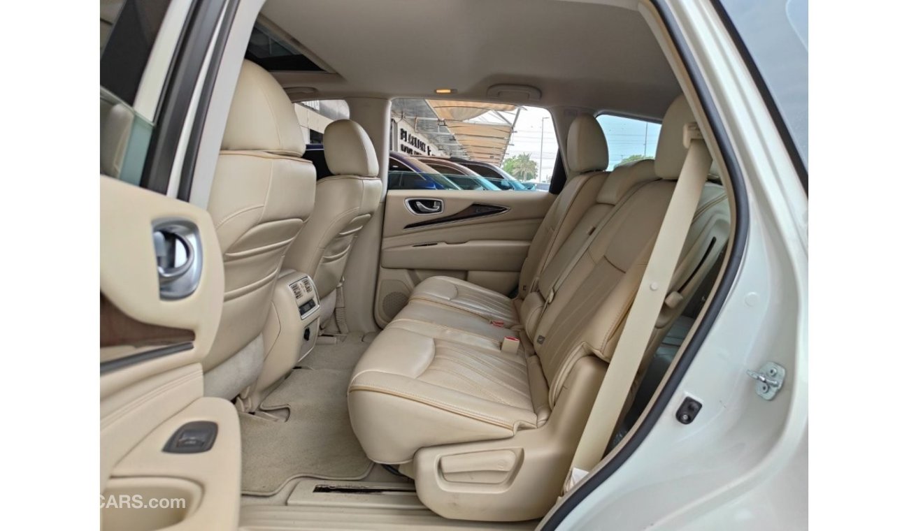 إنفينيتي QX60 2014 INFINITI QX60 COMFORT | 7 SEATS | GCC | 3.5L | WITH SUNROOF | 360* CAMERAS | LOW MILAGE