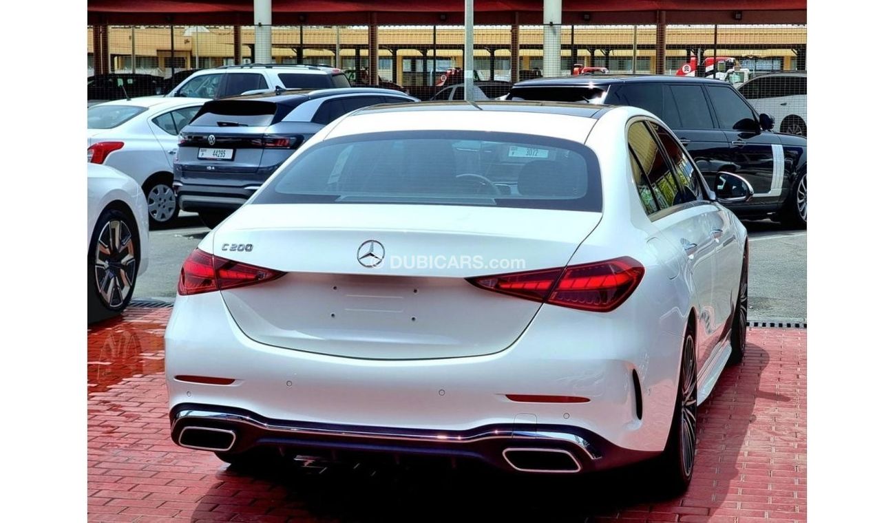 Mercedes-Benz C200 AMG Under Warranty 2023 GCC