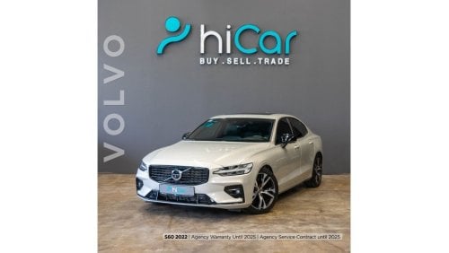 Volvo S60 B4 R Design AED 2,083 pm • 0% Downpayment • B4 R-Design • Agency Warranty/Service Until Oct 2025