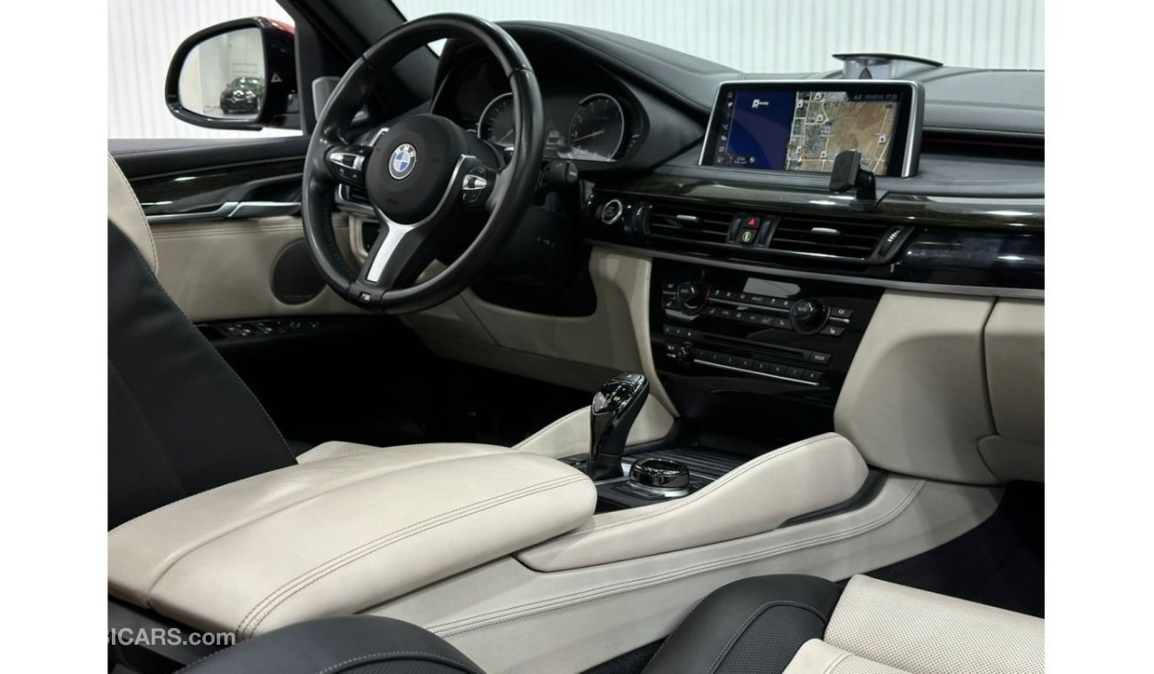 BMW X6 50i M Sport 2018 BMW X6 xDrive50i M-Sport, Warranty, Full BMW Service History, Fully Loaded, GCC