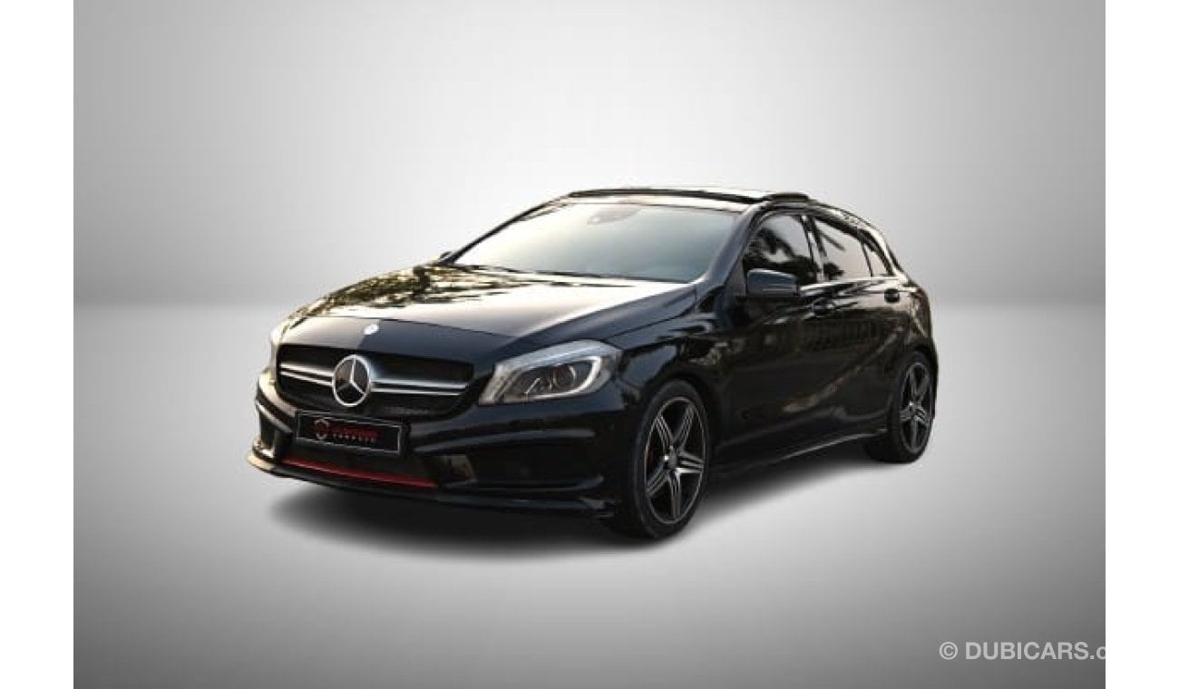 Mercedes-Benz A 250 0% DP -GCC SPECS - MERCEDESE A250 AMG KIT - 2.0 TURBO CHARGE I4 2014 - MINT CONDITION