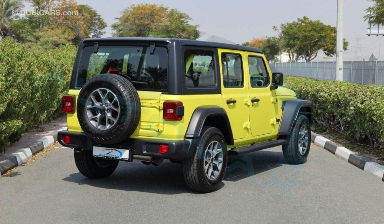 Jeep Wrangler Unlimited Sport Plus , 2024 GCC , 0Km , With 5 Yrs Warranty & 3 Yrs Service @Official Dealer