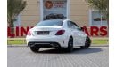 Mercedes-Benz C200 Premium Mercedes-Benz C200 AMG Kit 2020 GCC under Agency Warranty with Flexible Down-Payment.