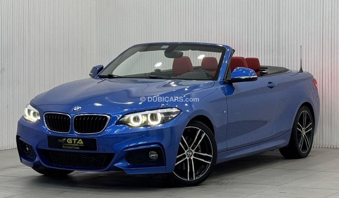 BMW 220i M-Sport 2.0L 2018 BMW 220i M-Sport Convertible, Warranty, Full Service History, Low Kms, GCC