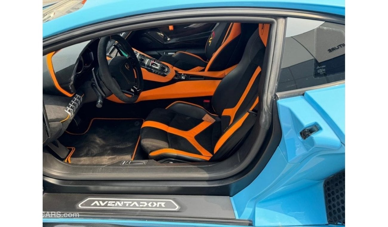 Lamborghini Aventador LP700-4 this Lamborghini Aventador, upgraded with the exclusive SVJ kit