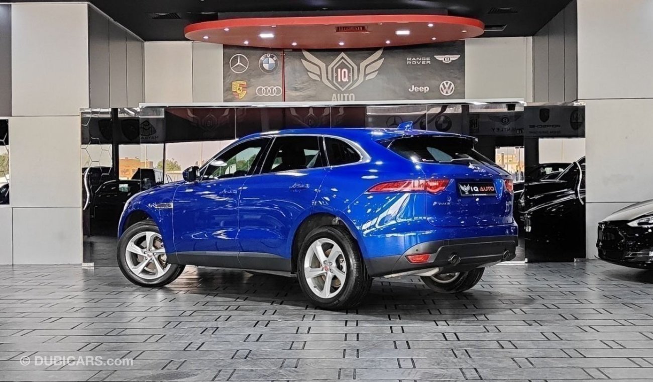 Jaguar F-Pace AED 1,400 P.M | 2019 JAGUAR F-PACE  PRESTIGE 25T AWD | GCC | UNDER WARRANTY | FULLY LOADED