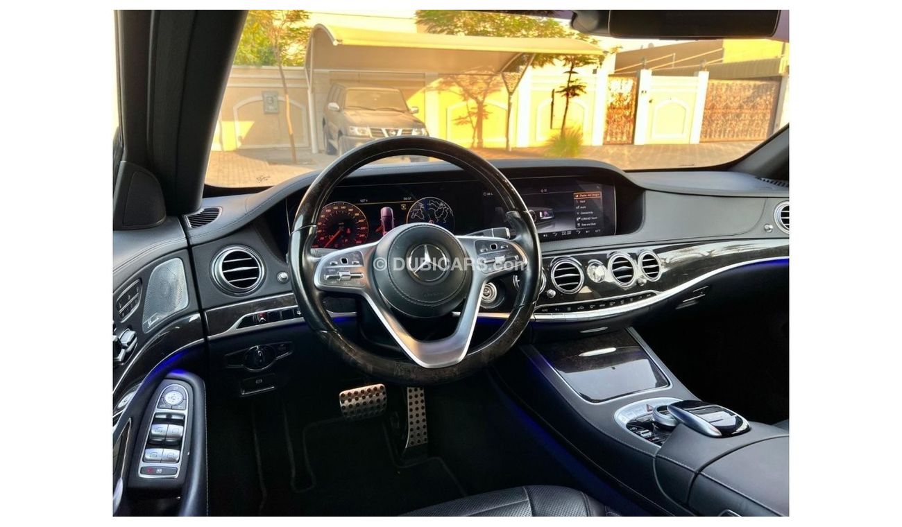 مرسيدس بنز S 560 Mercedes Benz S550 2018 كلين تايتل بدون صبغ او حوادث