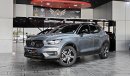 Volvo XC40 R Design AED 1600/MONTHLY | 2018 VOLVO XC40 T5 R-DESIGN | GCC | Full PANORAMIC VEIW | UNDER WARRANTY