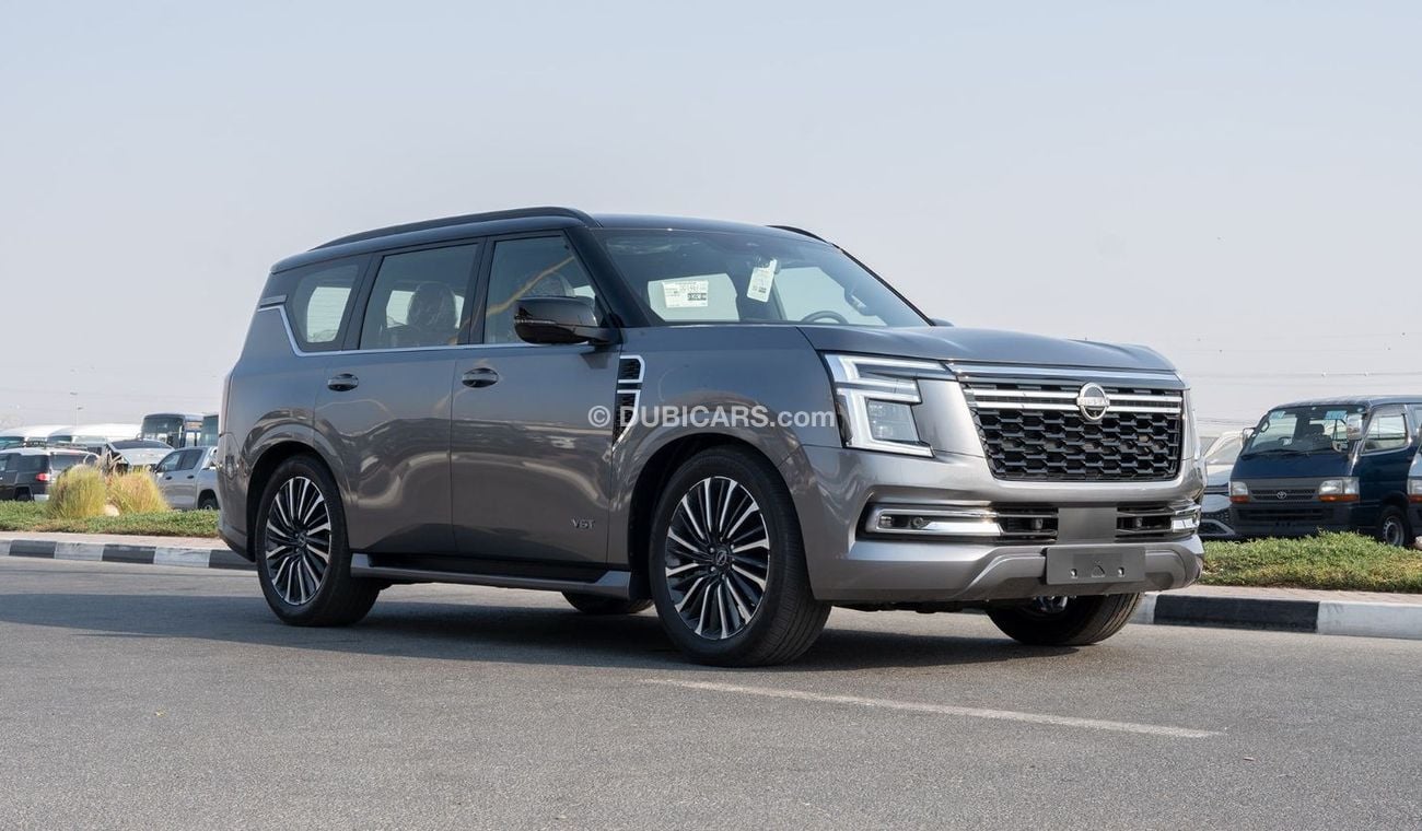 نيسان باترول 2025 Nissan Patrol V6 3.5L Twin Turbo LE Platinum Gray