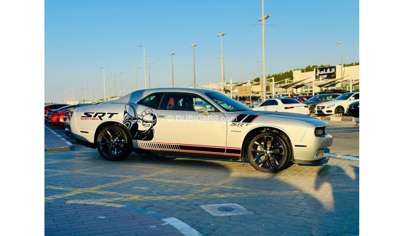 Dodge Challenger R/T 5.7L (370 HP) | Monthly AED 1680/- | 0% DP | Custom Leather Seats | Touch Screen | # 95971