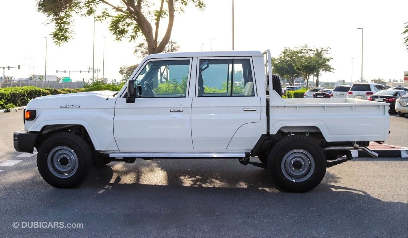 تويوتا لاند كروزر بيك آب 2024YM Toyota LC 79 Double Cabin 4.2L Diesel Engine With power Window, AC With Heater