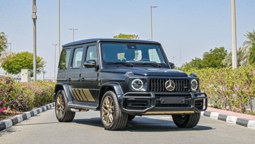 مرسيدس بنز G 63 AMG Mercedes G63 |Night Black Magno |Gold Topstitching Interior |2024 |GRAND EDITION | LIMITED 1 of 1000