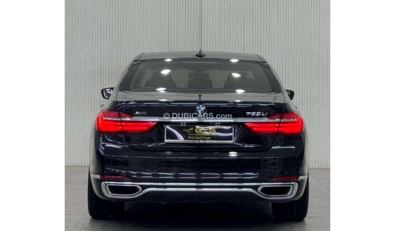 بي أم دبليو 750Li xDrive (450 HP) 2017 BMW 750Li xDrive, Warranty, Sep 2025 BMW Service Pack, Fully Loaded, GCC