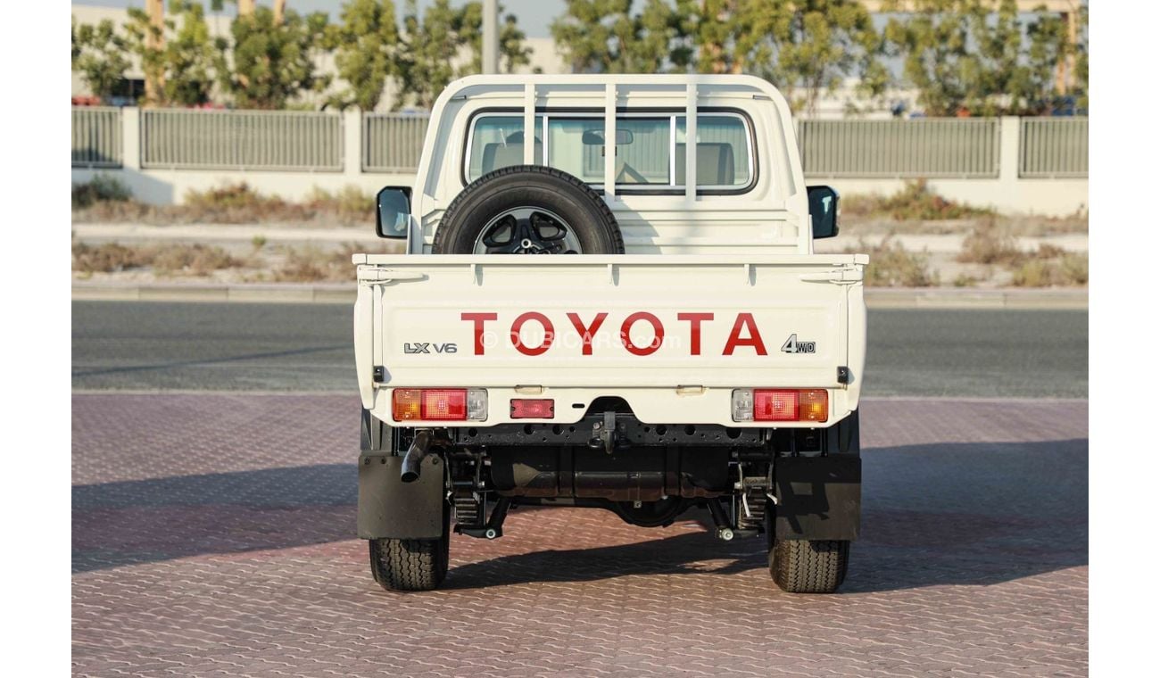 Toyota Land Cruiser Pick Up 2024 Toyota LC79 Single Cab 4.0 - WHITE inside BEIGE | Export Only