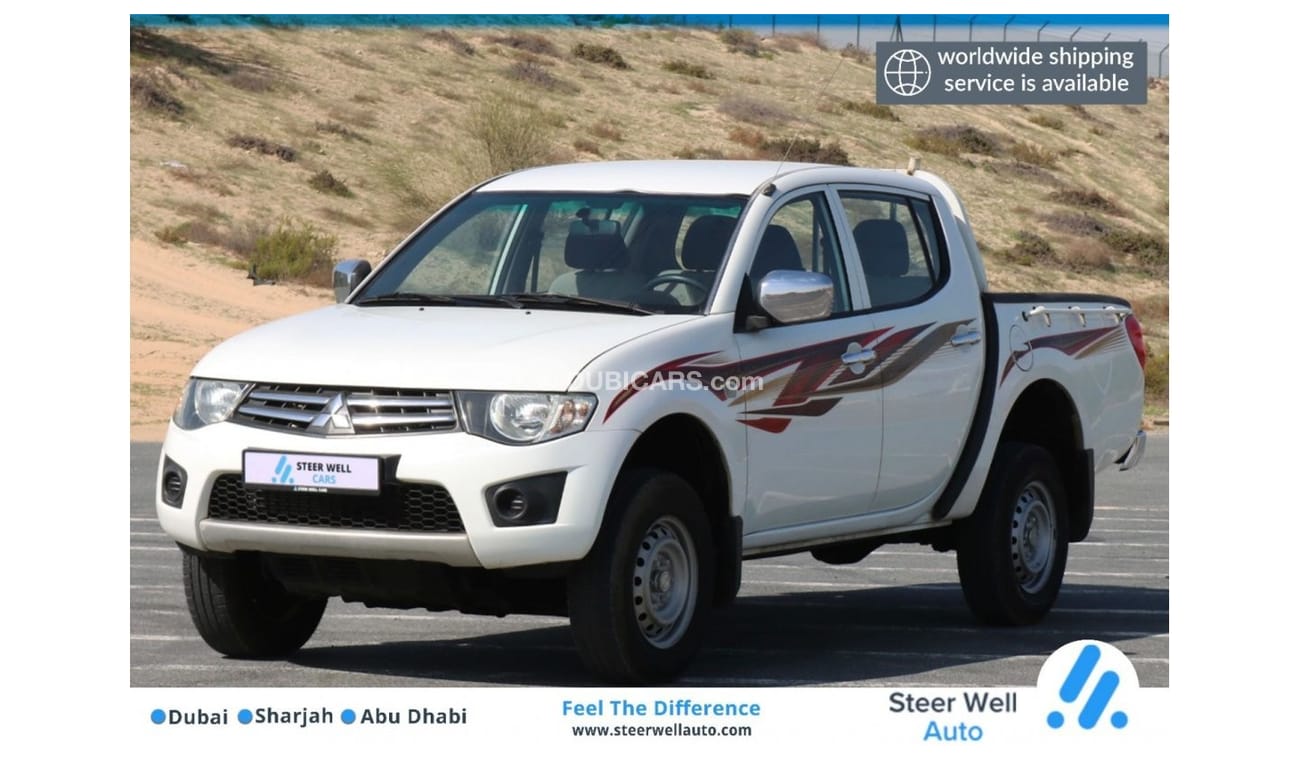 Mitsubishi L200 2015 |  L200 D/C 4X4 DIESEL MT WITH GCC SPECS AND EXCELLENT CONDITION