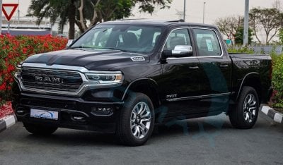 رام 1500 Limited Crew Cab V8 5.7L HEMI eTorque , 2024 GCC , 0Km , 3 Years or 60K Km Warranty @Official Dealer