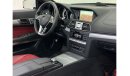 مرسيدس بنز E 250 Std 2015 Mercedes Benz E250 AMG Cabriolet, Full Options, Excellent Condition, GCC