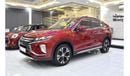 Mitsubishi Eclipse Cross EXCELLENT DEAL for our Mitsubishi Eclipse Cross ( 2018 Model ) in Red Color GCC Specs