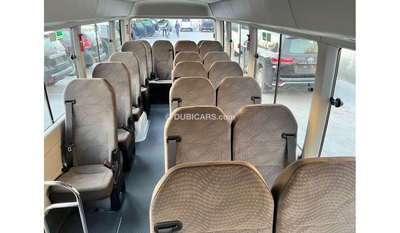 تويوتا كوستر 2024 Toyota Coaster 23-Seater 3-Point Seatbelts 4.2L 6-Cyl Diesel M/T RWD (Export Only)