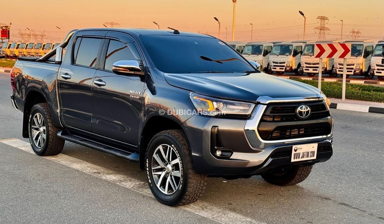 Toyota Hilux DOUBLE CABIN | 2.8L DIESEL (AT) | 2019 | RHD | ELECTRIC SEAT | HILUX BOOT LID | BLACK LEATHER SEAT