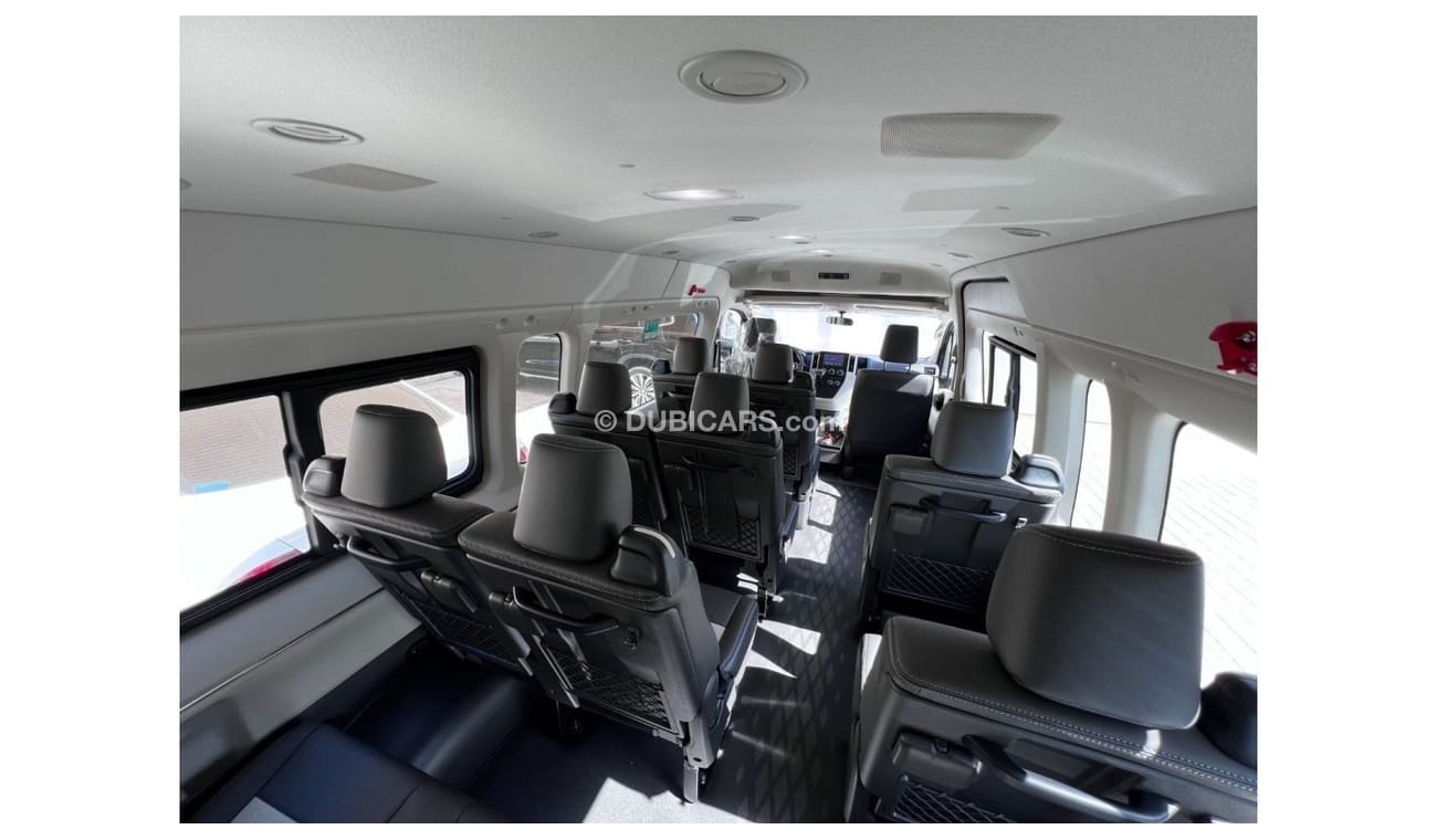 تويوتا هاياس 2025 Toyota Hiace GL 13-Seater High-Roof Full-Option 3.5L V6 Petrol A/T RWD Only For Export