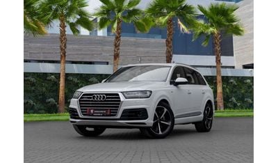 أودي Q7 S-Line | 2,409 P.M  | 0% Downpayment | Excellent Condition!