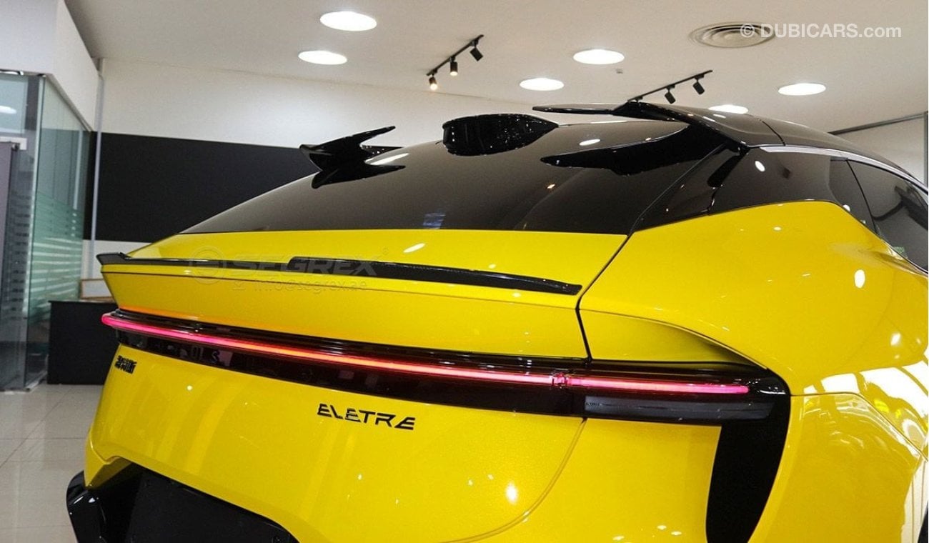 لوتس إيليتري 2024 Model Lotus Eletre S+, Electric Vehicle AT