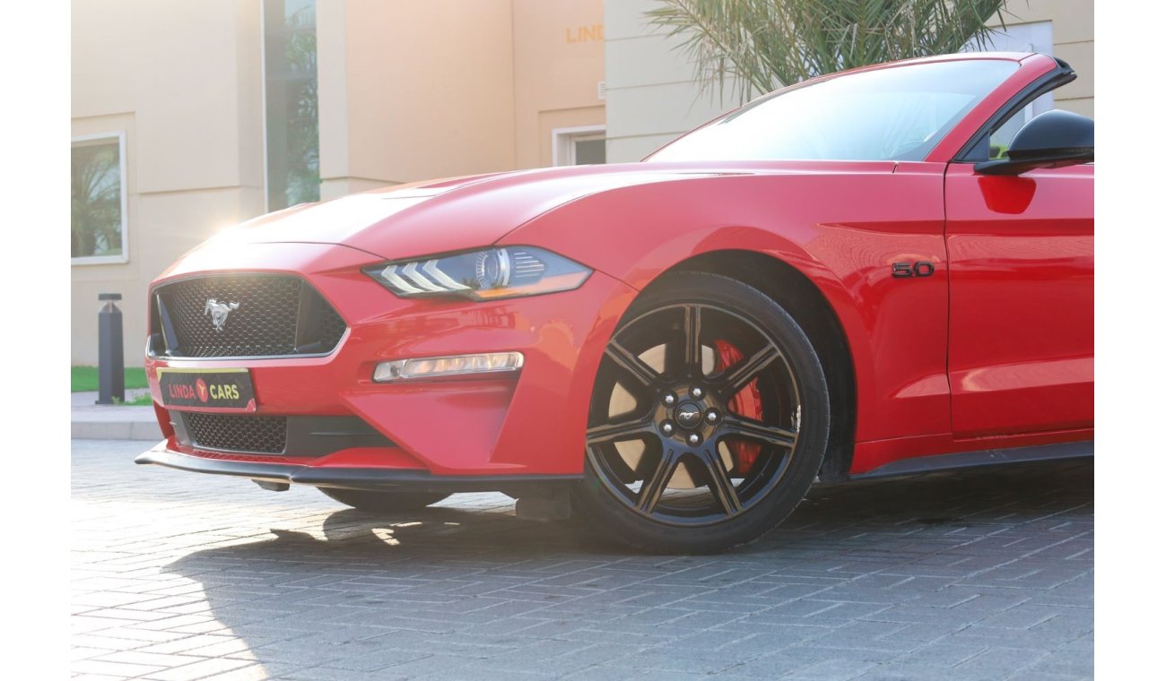 فورد موستانج Ford Mustang GT Premium Convertible 2018 GCC under Agency Warranty and Service Contract with Flexibl