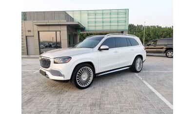 مرسيدس بنز GLS 450 Mercedes Benz GLS450  ( Maybach KIT ) - 2022 - Pearl White /Gold