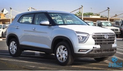 Hyundai Creta 5 Door 5 Seater Crossover Exterior color - Silver Interior Color _ Beige Gray 17inch Wheel Size 1.5L