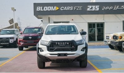 تويوتا هيلوكس Toyota Hilux 2.8Ltr GR SPORT AT-MY2024-WHITE-GCC SPECS