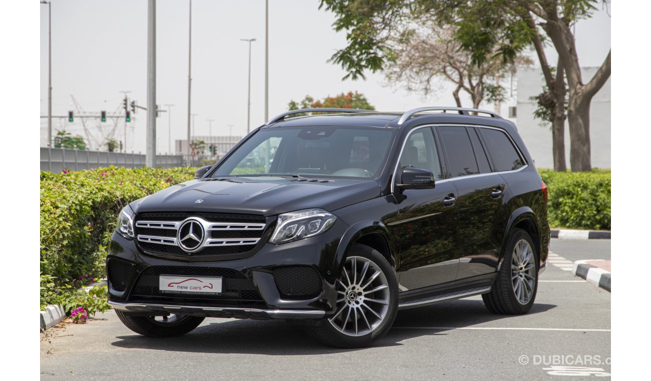 مرسيدس بنز GLS 500 4MATIC - 2018 - GCC - FULL SERVICE HISTORY IN PERFECT CONDITION