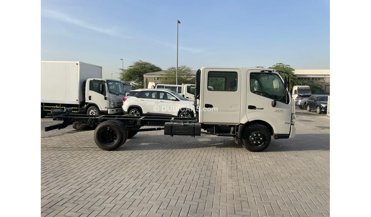 Hino 300 Hino 714 Double Cab Chassis with Turbo & ABS  4.2 TON