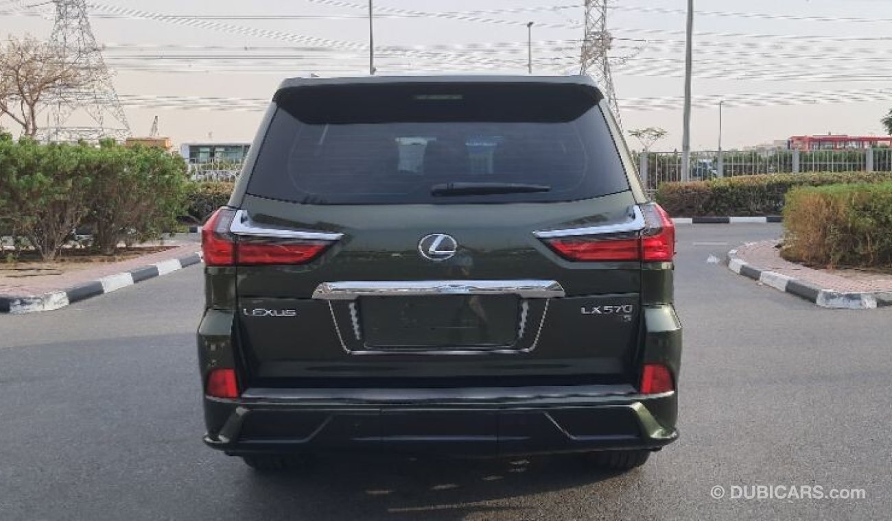 Lexus LX570 LX570 2021 GCC SERVICE HISTORY + WARRANTY TILL 26--2026 LEXUS AL FUTTAIM MOTORS  FULL OPTION + ORGIN