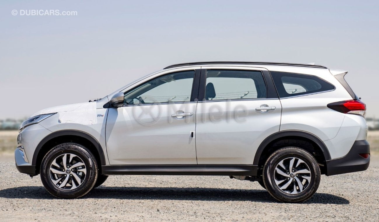 Toyota Rush 1.5L PETROL - SILVER: WITH REAR CAMERA, PUSH START