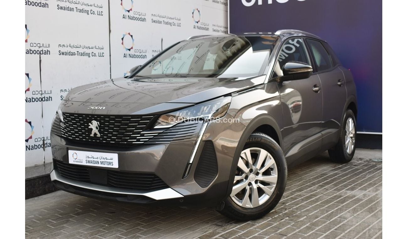 Peugeot 3008 AED 1119 PM  ACTIVE 1.6 TC AT GCC MANUFACTURER WARRANTY 2028 OR 100K KM