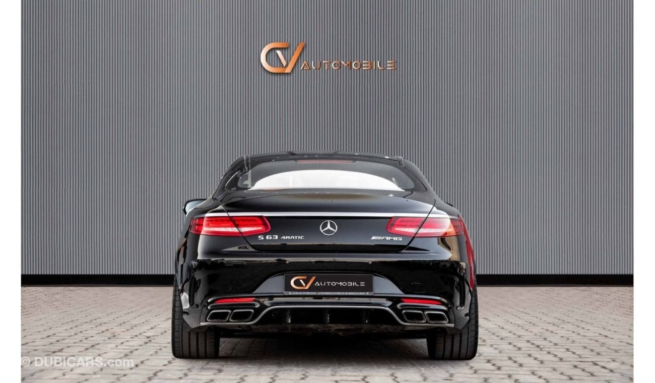 مرسيدس بنز S 63 AMG 4Matic Coupe - Euro Spec