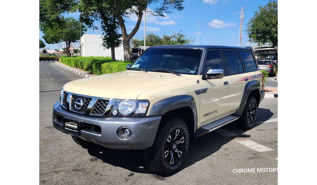 نيسان باترول سفاري GL 4.8L A/T (7 Seater) 2024 NISSAN PATROL SUPER SAFARI  GCC SPEC V6, 4.8L GASOLINE  A/T (7 SEATER). 