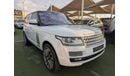 Land Rover Range Rover Supercharged 5.0L LAND ROVER RANGE ROVER 2016 VOGUE HSE SUPERCHARGER 8 CYLINDER GCC clean car withou